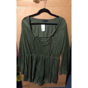 NWT Velvet Forever21 Romper